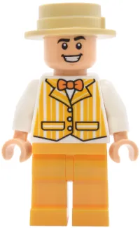 LEGO Dapper Dans Quartet Member - Bright Light Orange Suit  minifigure