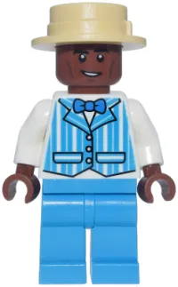 LEGO Dapper Dans Quartet Member - Dark Azure Suit minifigure