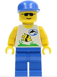 LEGO Divers - Boatie 1, Blue Cap minifigure