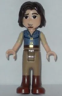 LEGO Flynn Rider - Sand Blue Vest minifigure