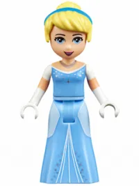LEGO Cinderella - Bright Light Blue Dress minifigure