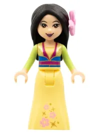 LEGO Mulan - Full Length Dress, Flower minifigure