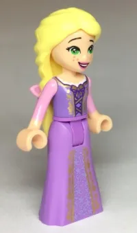LEGO Rapunzel - Gold Laced Dress and Flower in Hair minifigure