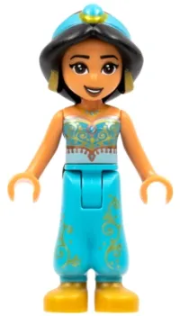 LEGO Jasmine - Gold and Copper Filigree minifigure