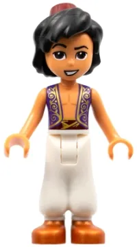 LEGO Aladdin - Gold Filigree on Vest and Belt minifigure