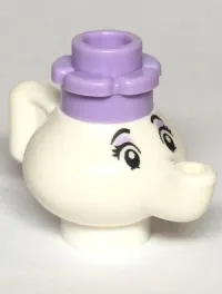 LEGO Mrs. Potts - Lavender Flower minifigure