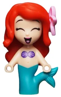 LEGO Ariel, Mermaid - Micro Doll, Bright Pink Flower minifigure