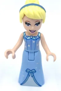 LEGO Cinderella - Dress with Stars and Bow, Thick Hinge minifigure