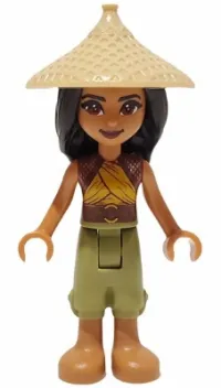 LEGO Raya - Tan Conical Hat minifigure