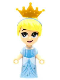LEGO Cinderella with Crown - Micro Doll minifigure