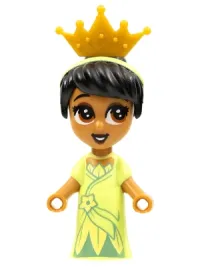 LEGO Tiana with Crown - Micro Doll minifigure