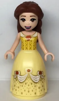 LEGO Belle - Dress with Red Roses, no Sleeves minifigure