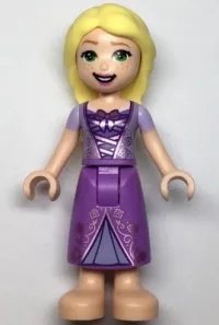 LEGO Rapunzel - Metallic Pink Laced Dress minifigure