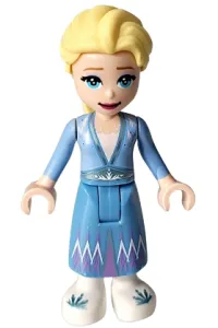 LEGO Elsa - Medium Blue Skirt, White Shoes minifigure