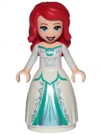 LEGO Ariel, Human - White Dress minifigure