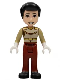 LEGO Prince Charming - Tan Top, Bushy Bangs minifigure