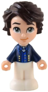 LEGO Prince Eric - Micro Doll, Dark Blue Suit Jacket minifigure