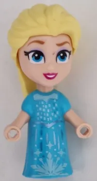 LEGO Elsa - Micro Doll, Medium Azure Dress minifigure