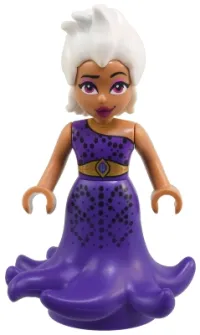 LEGO Ursula (Medium Nougat) - Mini Doll, Dark Purple Dress minifigure