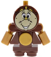 LEGO Cogsworth - Printed Face, Movable Arms minifigure