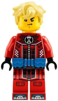 LEGO Cooper - Red Racing Driver Suit, Blue Utility Belt minifigure