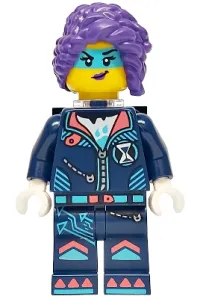 LEGO Zoey - Neck Bracket and Plate 1 x 2 with Clip minifigure