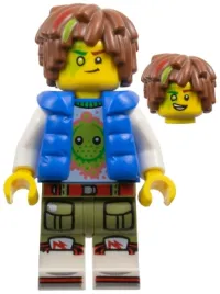 LEGO Mateo - Z-Blob Shirt, Blue Puffer Vest minifigure