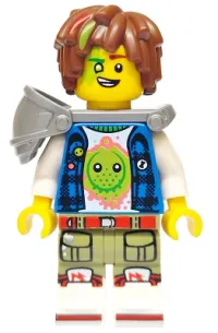 LEGO Mateo - Z-Blob Shirt, Shoulder Armor minifigure