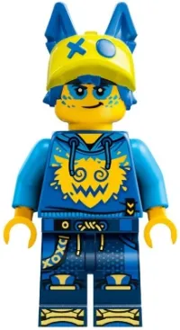 LEGO Logan - Minifigure, Blue Hoodie minifigure