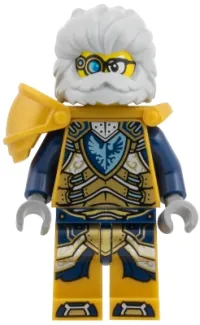 LEGO Mr. Oz - Pearl Gold Suit and Armor, Dark Blue Arms minifigure