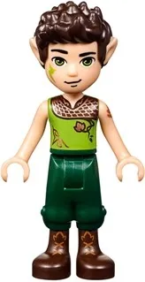LEGO Farran Leafshade, Dark Green Trousers, High Boots minifigure
