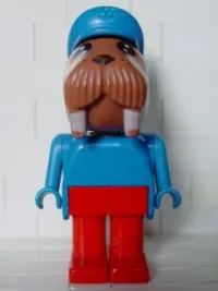 LEGO Fabuland Figure Walrus 2 minifigure