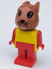 LEGO Fabuland Figure Bunny 1 minifigure