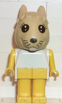 LEGO Fabuland Figure Bunny 3 minifigure