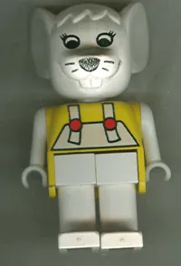 LEGO Fabuland Figure Mouse 7 minifigure