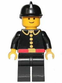 LEGO Fire - Classic, Black Fire Helmet minifigure
