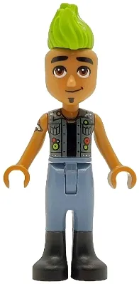 LEGO Friends Anthony - Dark Bluish Gray Vest minifigure