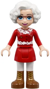 LEGO Friends Mrs. Claus minifigure