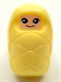LEGO Baby / Infant - with Stud Holder on Back with Smiling Face and Large Eyes Pattern (Baby Sophie) minifigure