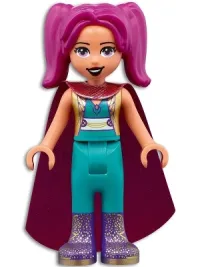 LEGO Friends Camila, Dark Turquoise Trousers, Dark Purple Boots minifigure