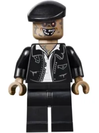LEGO Zombie Driver, Black Jacket minifigure