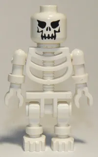 LEGO Skeleton with Evil Skull minifigure