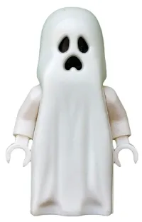 LEGO Ghost with Pointed Top Shroud with 1x2 Plate and 1x2 Brick as Legs minifigure