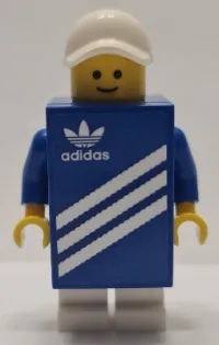 LEGO Adidas Shoebox Costume with Sticker minifigure