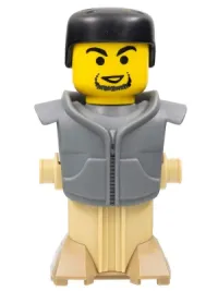 LEGO McDonald's Sports Skateboarder without Stickers minifigure