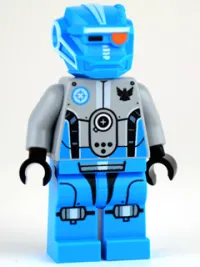 LEGO Dark Azure Robot Sidekick minifigure
