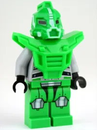 LEGO Bright Green Robot Sidekick with Armor minifigure