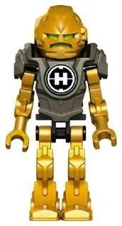 LEGO Hero Factory Mini - Rocka - Pearl Dark Gray Armor minifigure