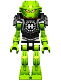 LEGO Hero Factory Mini - Breez - Pearl Dark Gray Armor minifigure