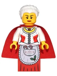 LEGO Mrs. Claus with Cape minifigure